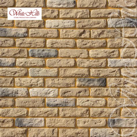 Облицовочный камень White Hills, Брюгге Брик, цвет 315-20