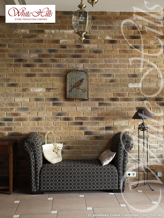 Облицовочный камень White Hills, Лондон Брик, цвет 300-40