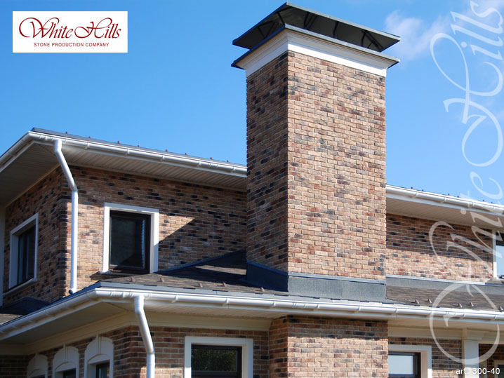 Облицовочный камень White Hills, Лондон Брик, цвет 300-40